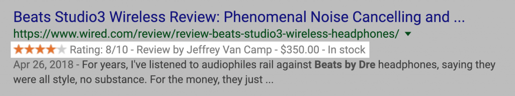 recenzja rich snippets